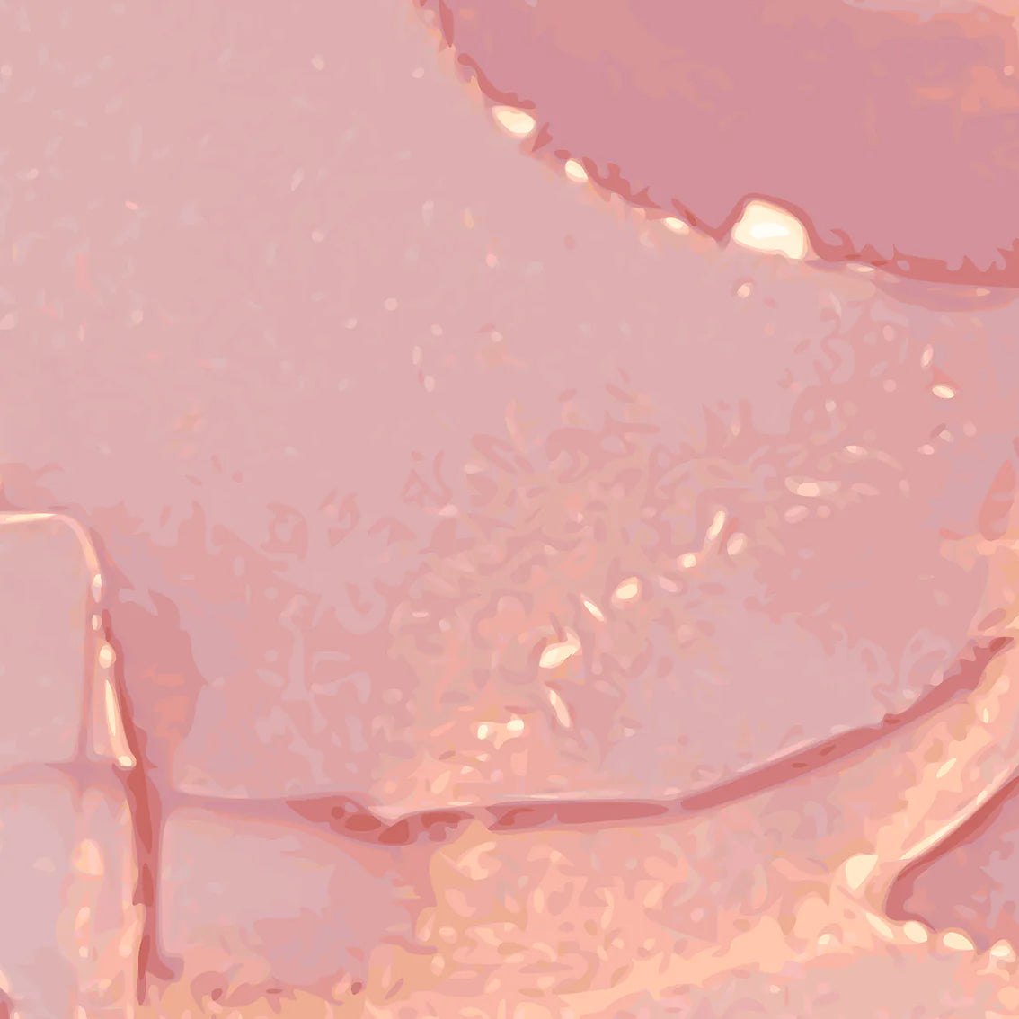 アートポスター 抽象ブラッシュローズゴールド 上品 北欧フェミニン インテリア 3枚セット