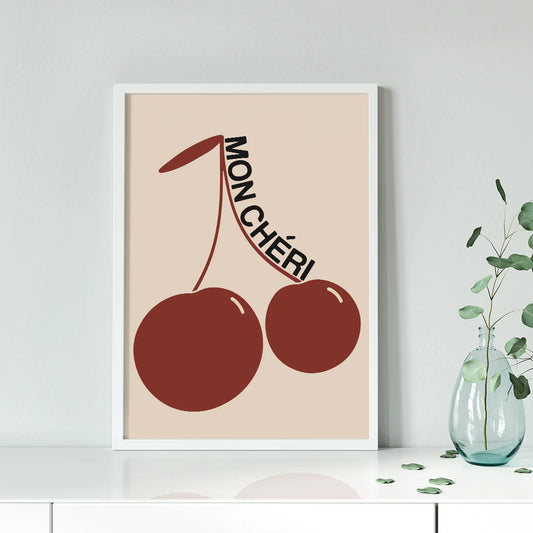 アートポスター チェリー フルーツ 北欧デザイン モダンインテリア