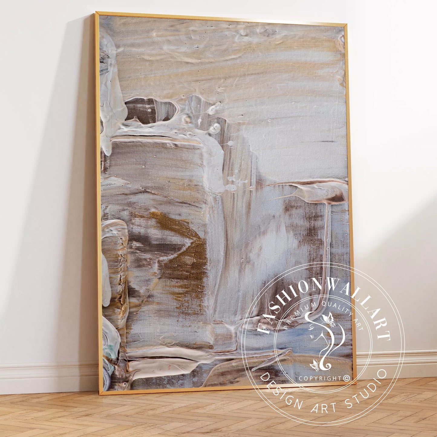 抽象画モダンアートニュートラルカラー壁掛け