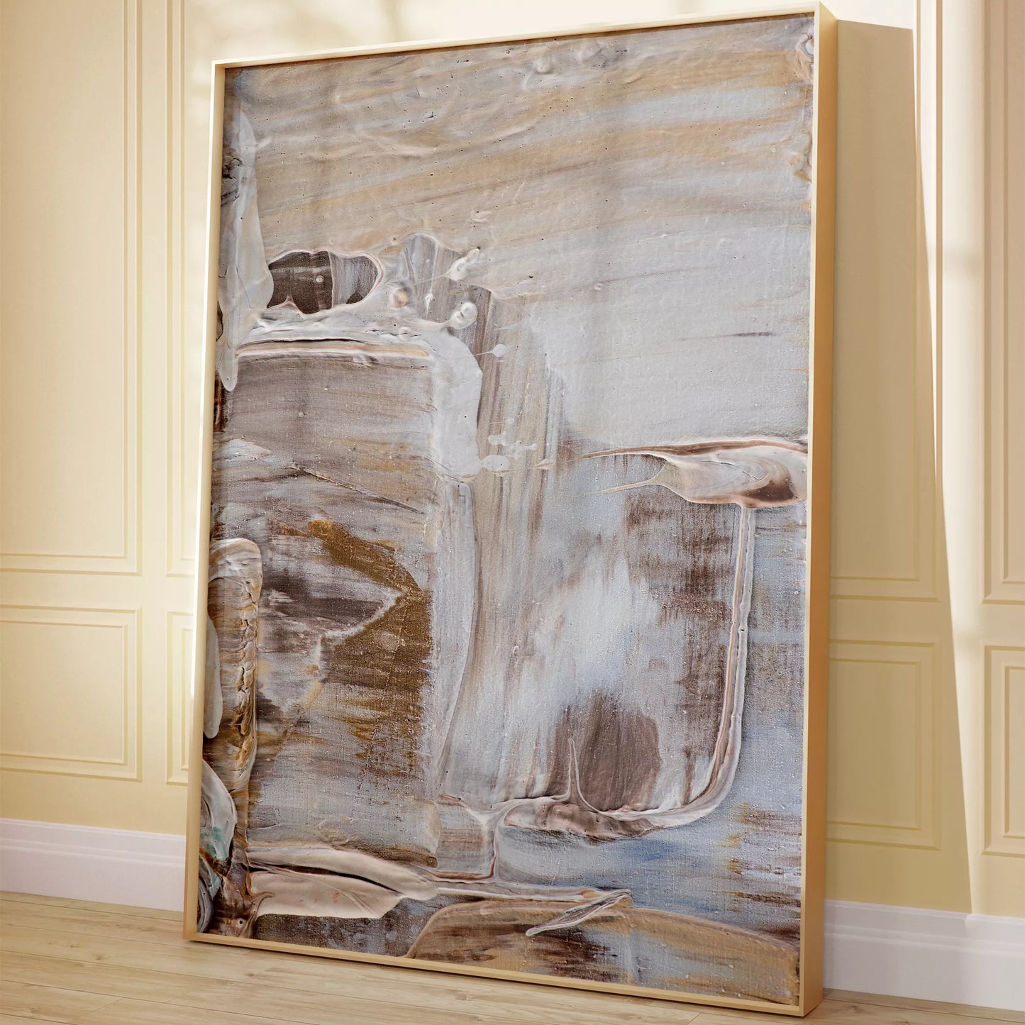 抽象画モダンアートニュートラルカラー壁掛け