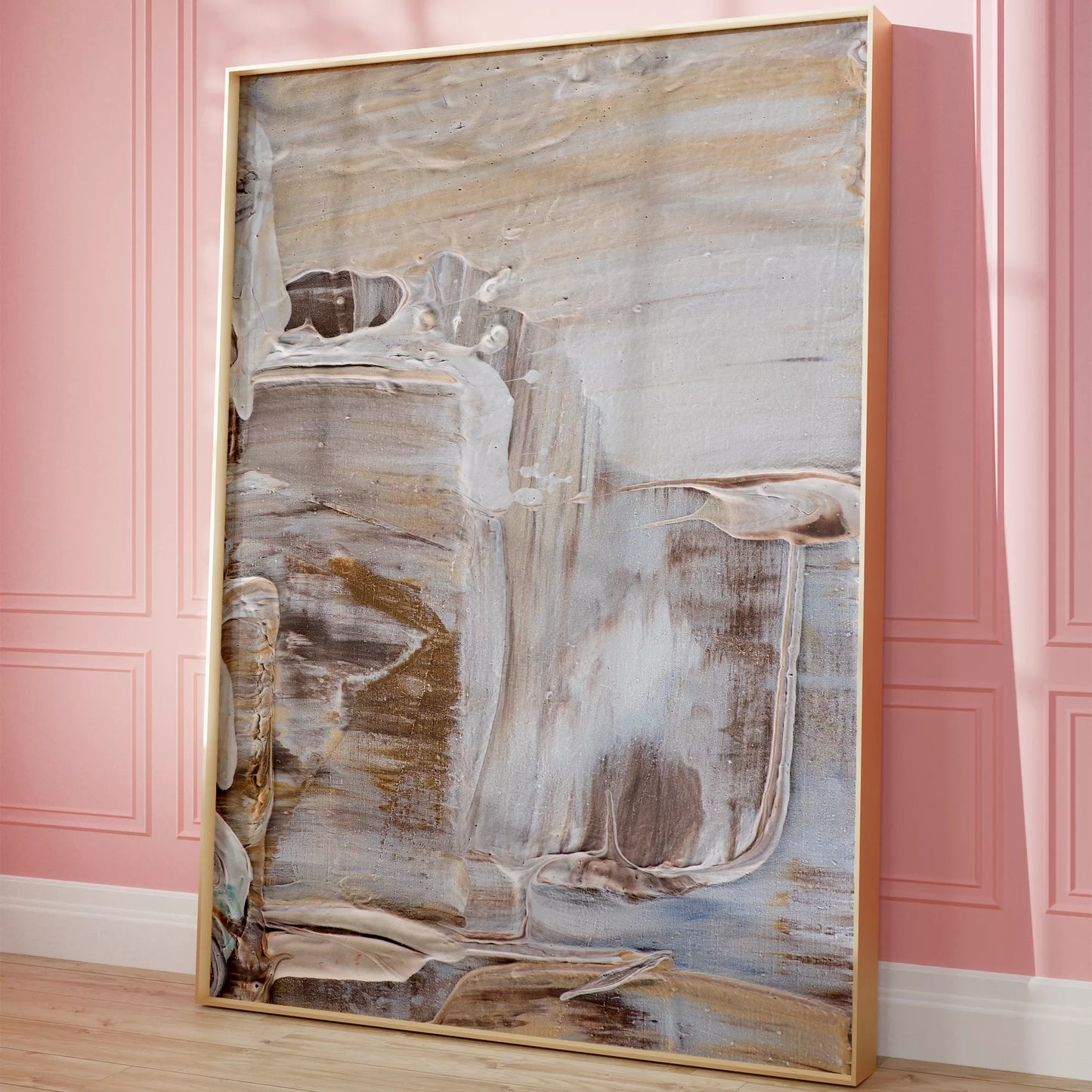 抽象画モダンアートニュートラルカラー壁掛け