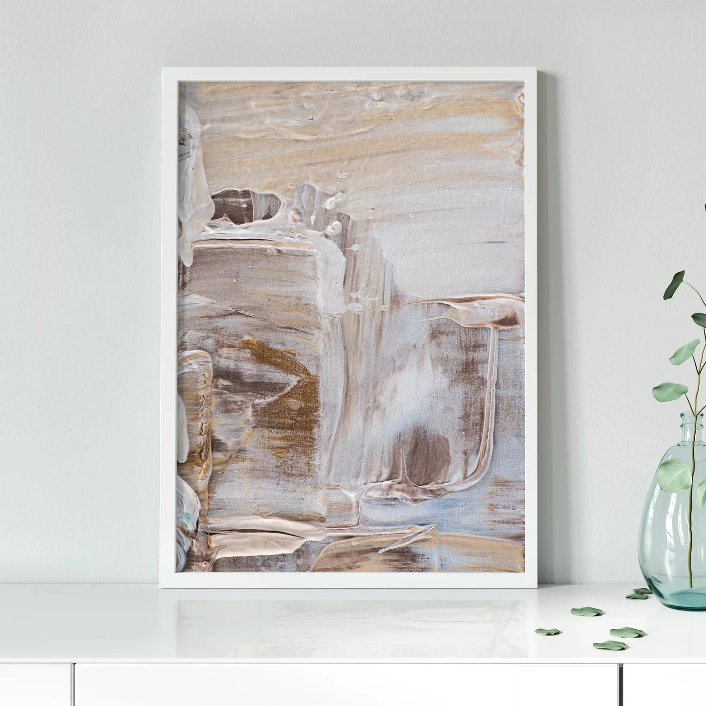 抽象画モダンアートニュートラルカラー壁掛け