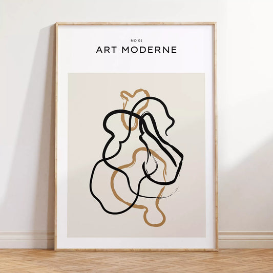 北欧ミニマリスト花瓶ボタニカルアートポスター ベージュ ボヘミアン ジャパンディ