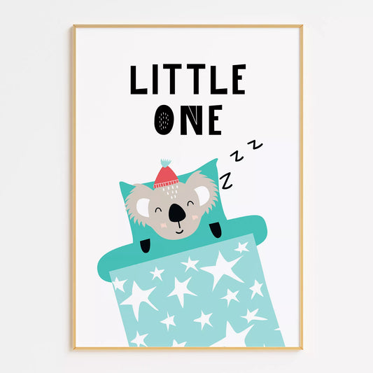 コアラデザインの北欧スタイルキッズアートポスター