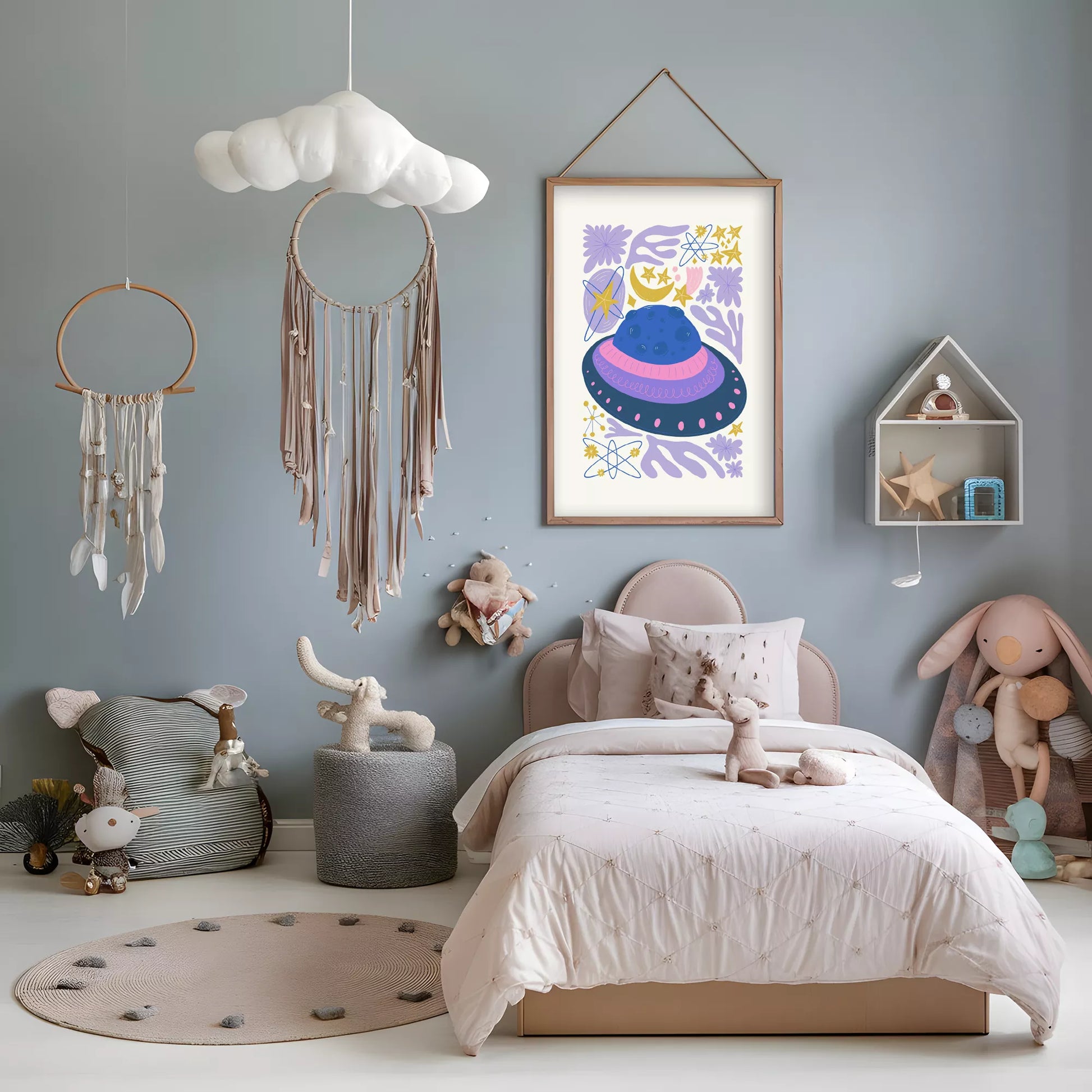 宇宙 UFO ファンタジー ポスター