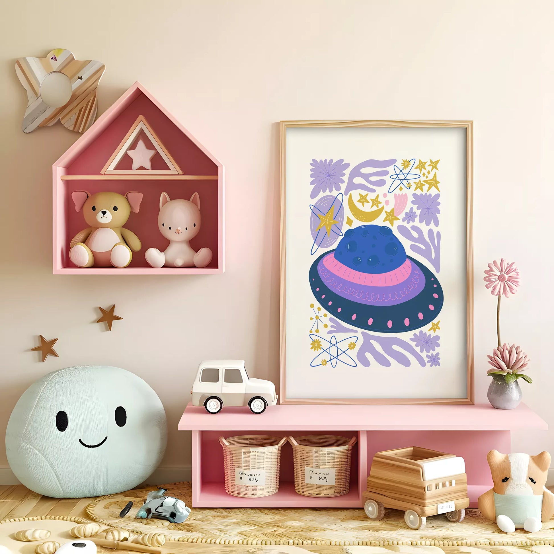 宇宙 UFO ファンタジー ポスター