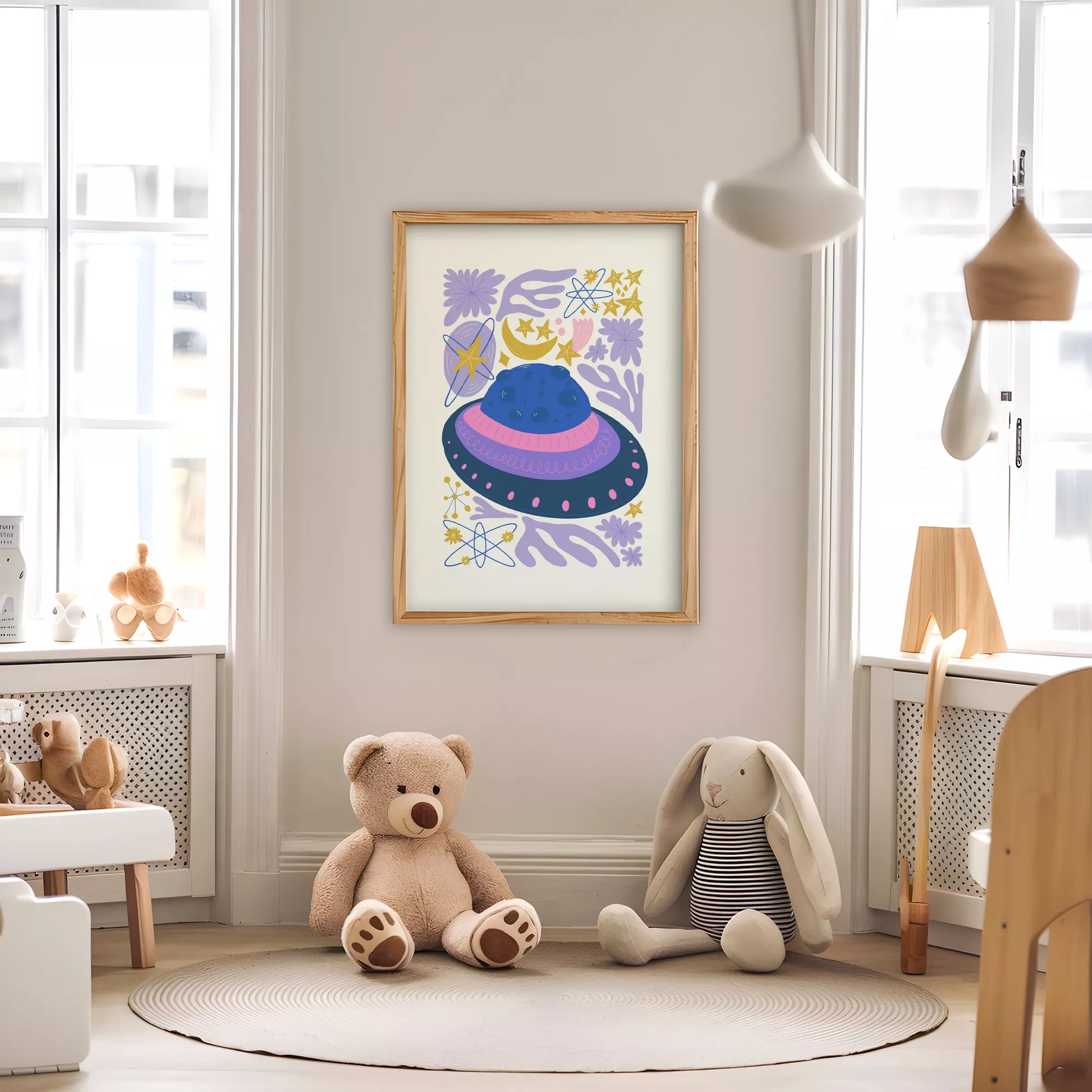 宇宙 UFO ファンタジー ポスター