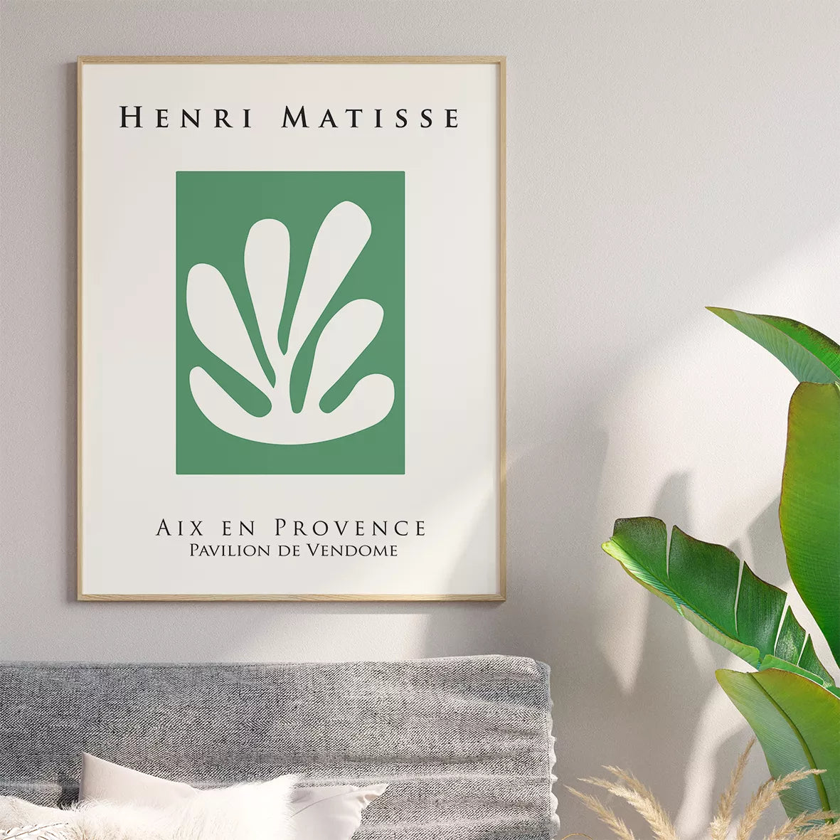 マティス展覧会ポスター3点セット グリーンリーフデザイン モダンアート