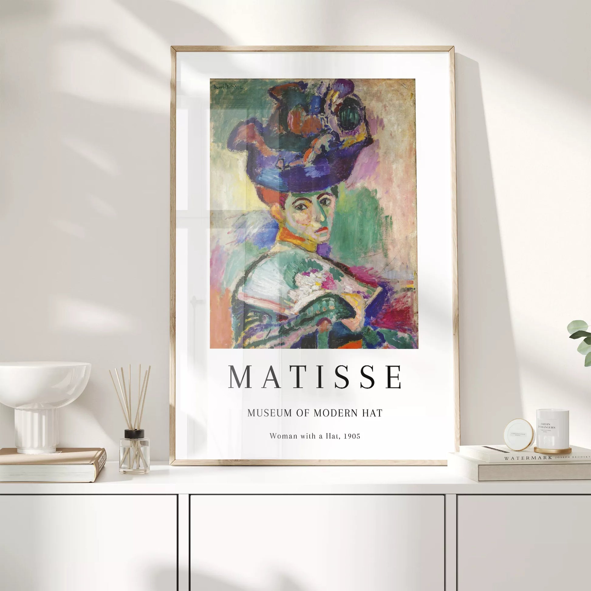 フォービズムの女性肖像画ポスター、1905年制作