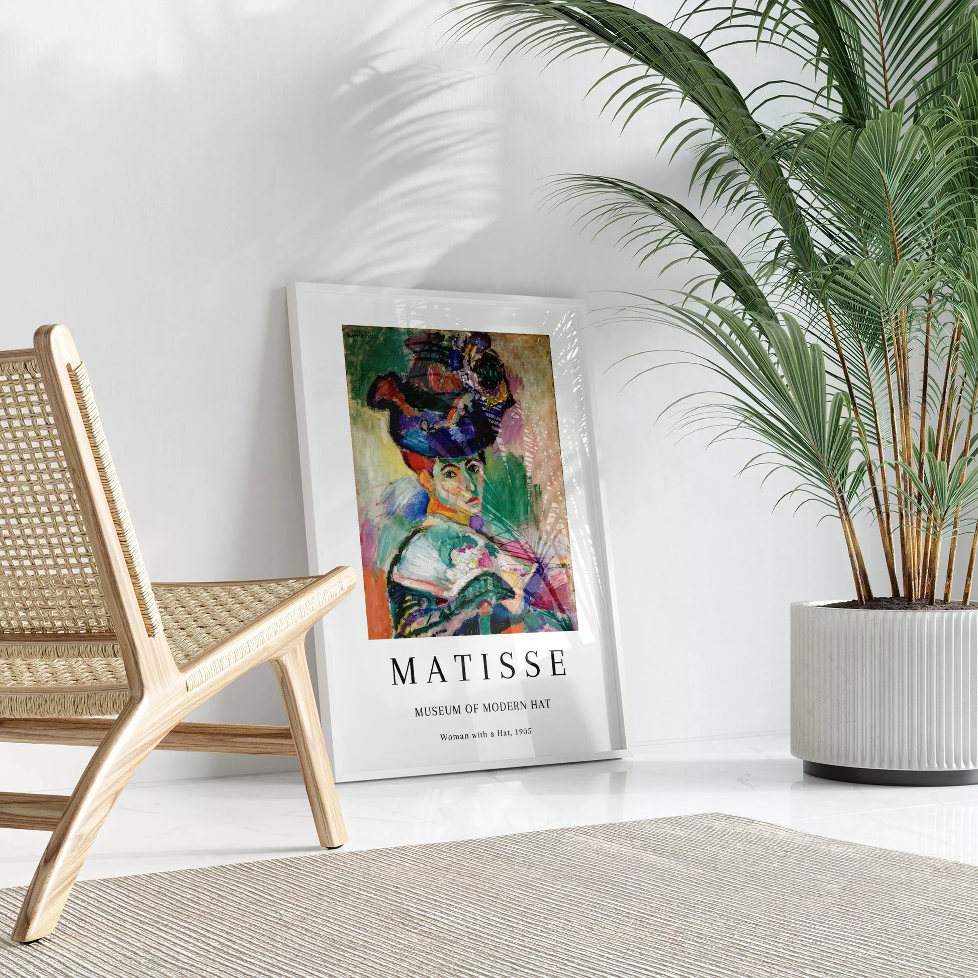 フォービズムの女性肖像画ポスター、1905年制作