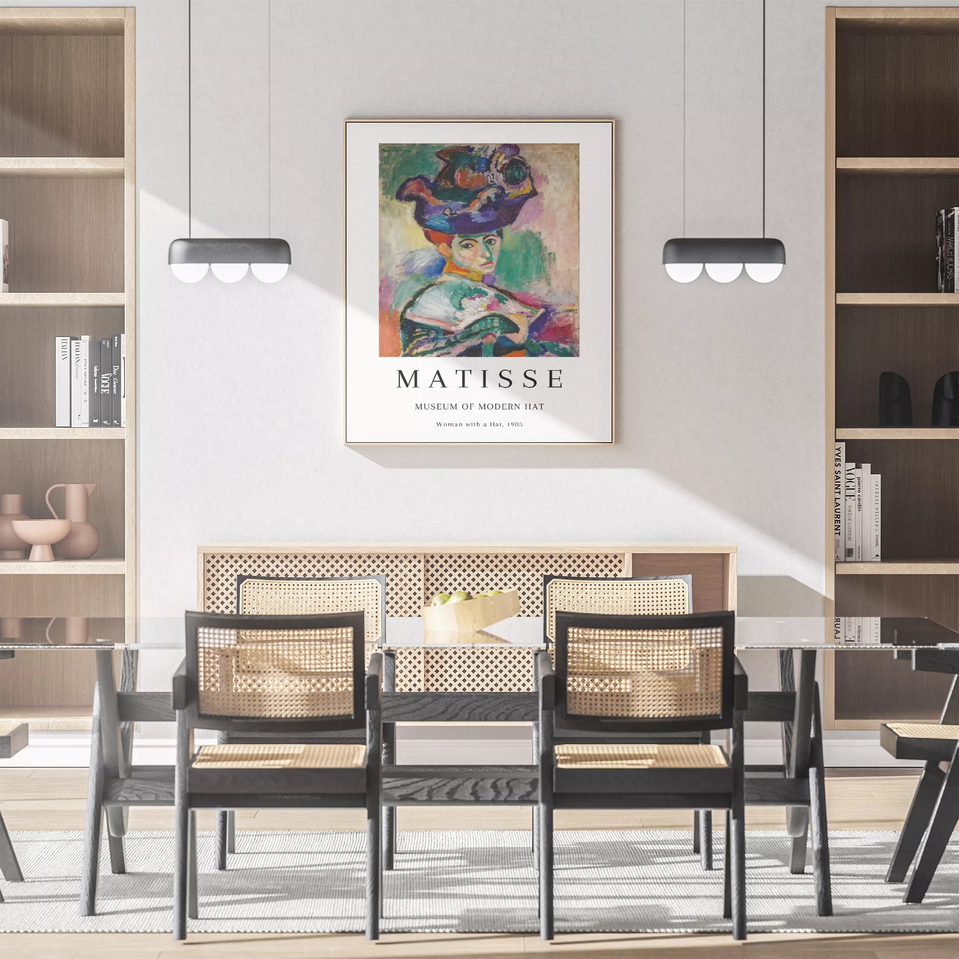 フォービズムの女性肖像画ポスター、1905年制作