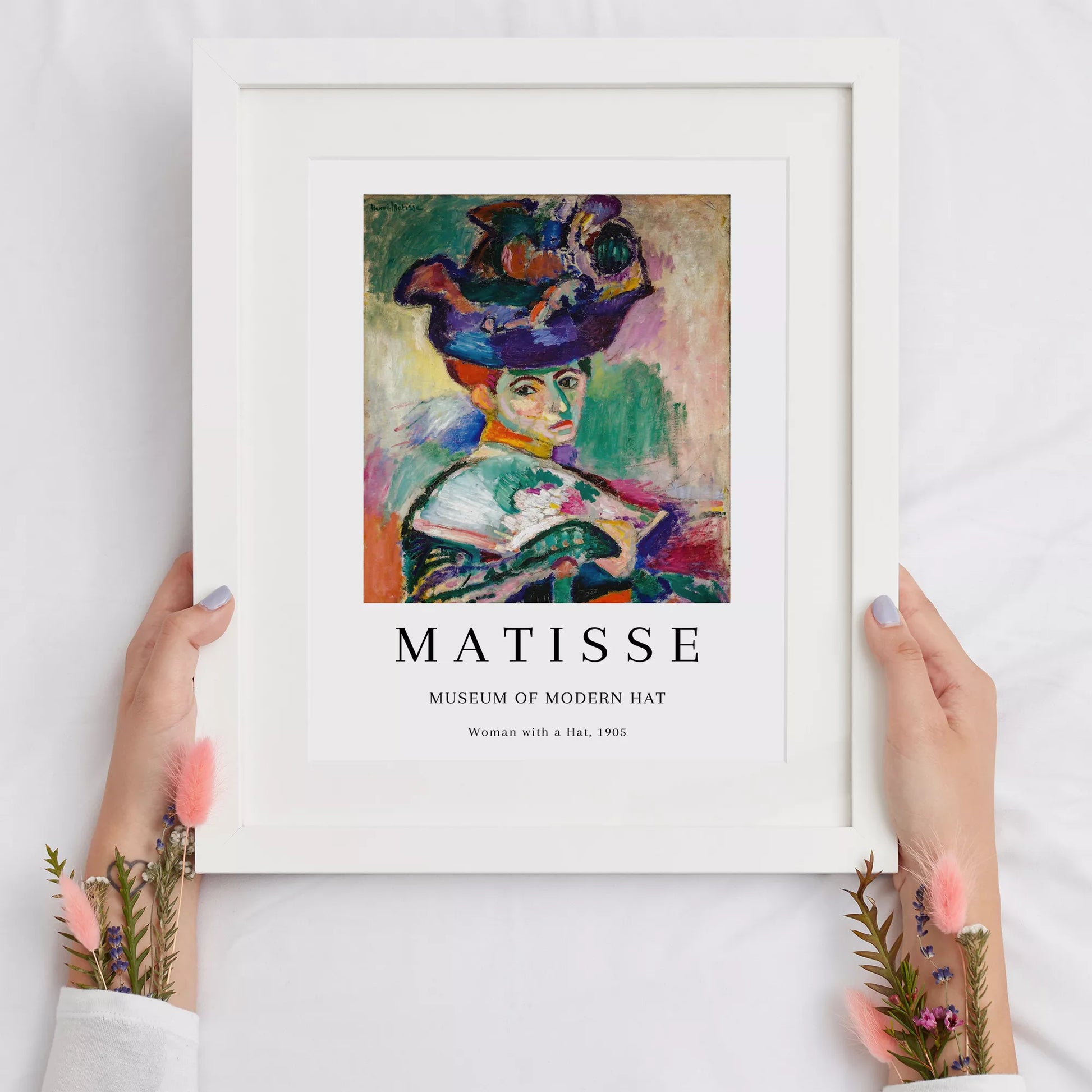 フォービズムの女性肖像画ポスター、1905年制作