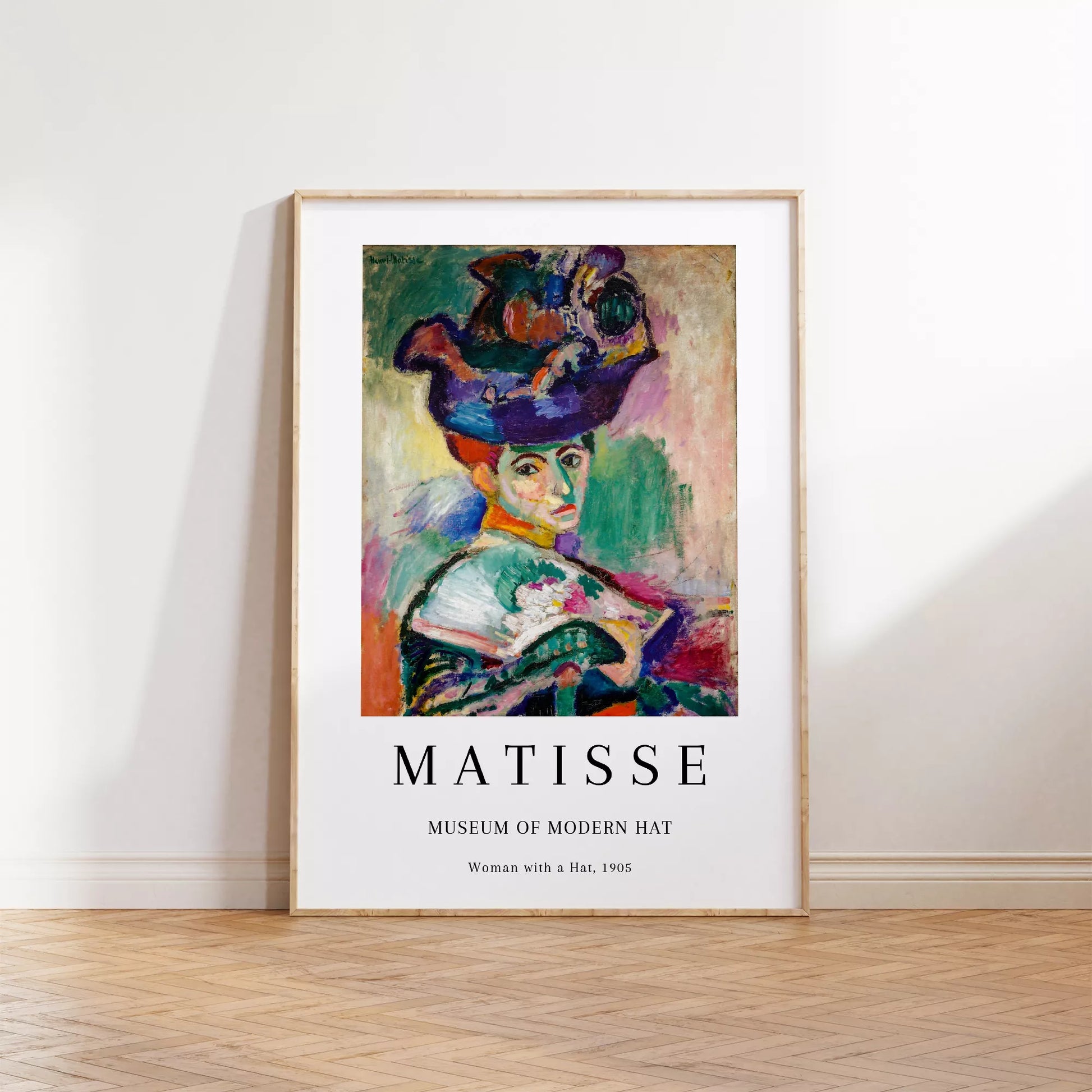 フォービズムの女性肖像画ポスター、1905年制作