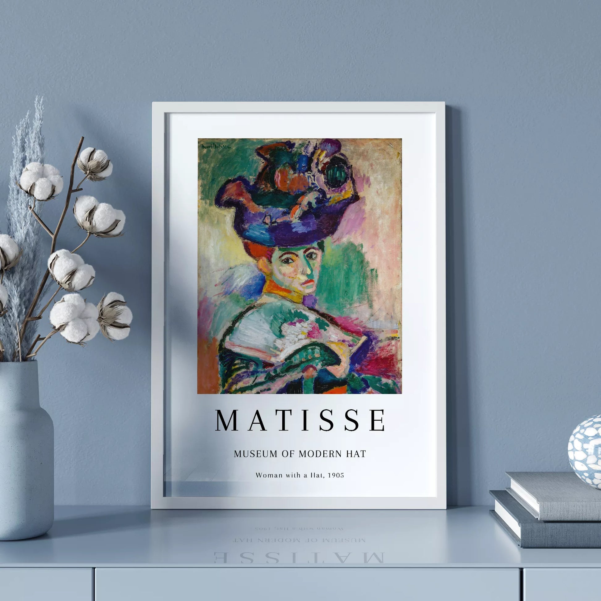 フォービズムの女性肖像画ポスター、1905年制作