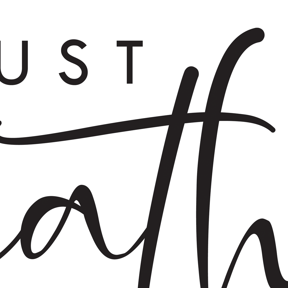 ブラウンとホワイトの花柄アートと癒しのメッセージポスター3枚セット