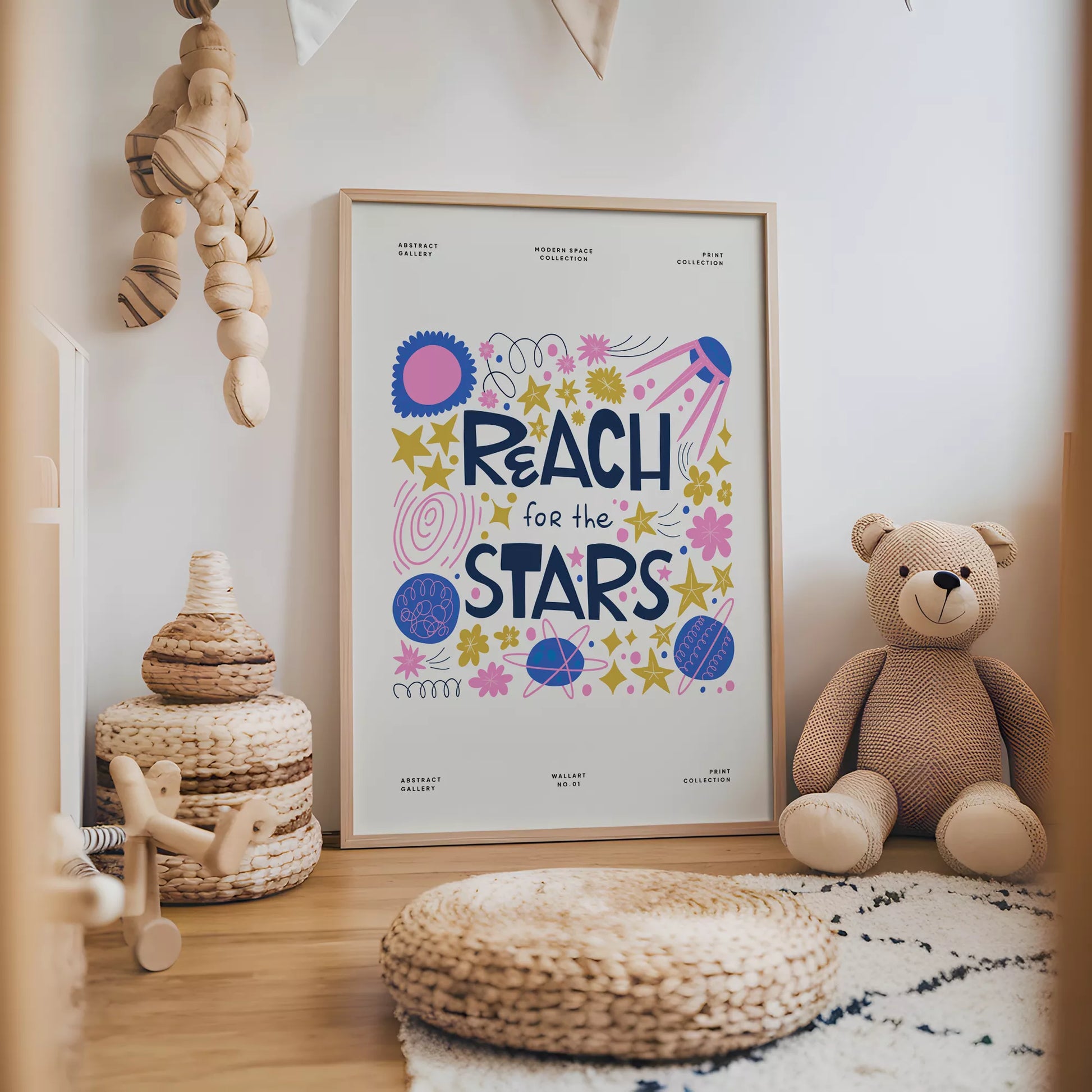 REACH for the STARSメッセージポスター (REACH for the STARS Message Poster)