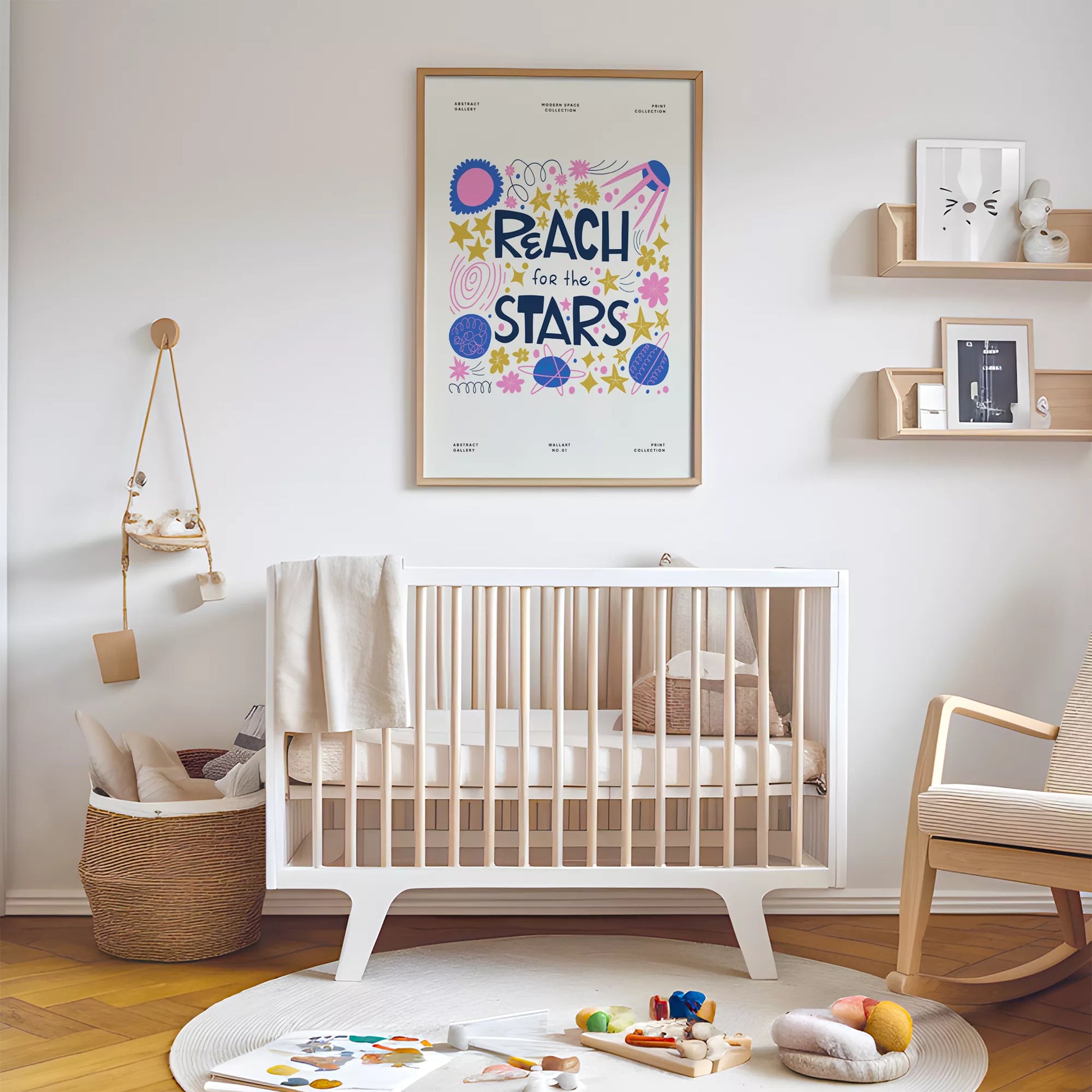 REACH for the STARSメッセージポスター (REACH for the STARS Message Poster)