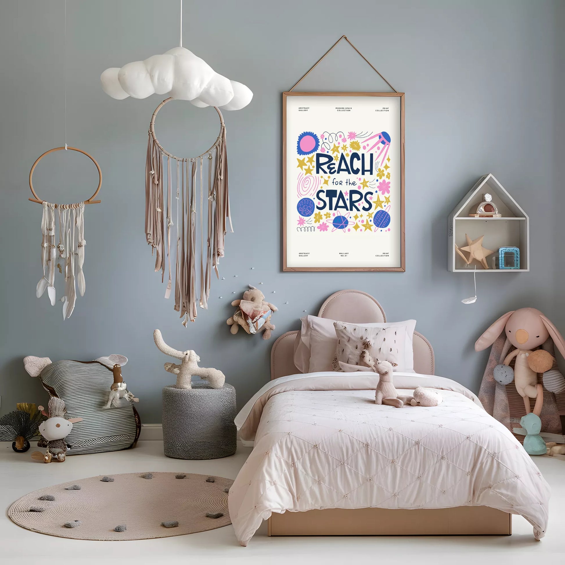 REACH for the STARSメッセージポスター (REACH for the STARS Message Poster)