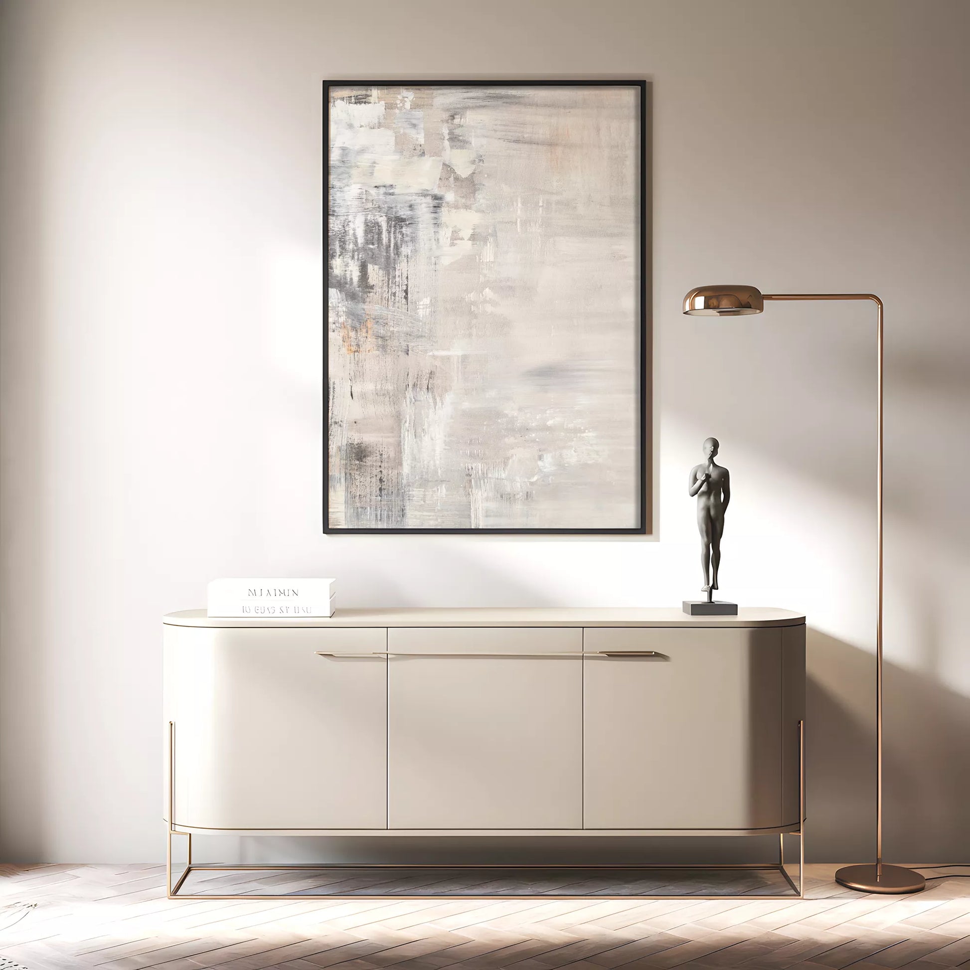 抽象画北欧モダンニュートラルカラー壁掛け