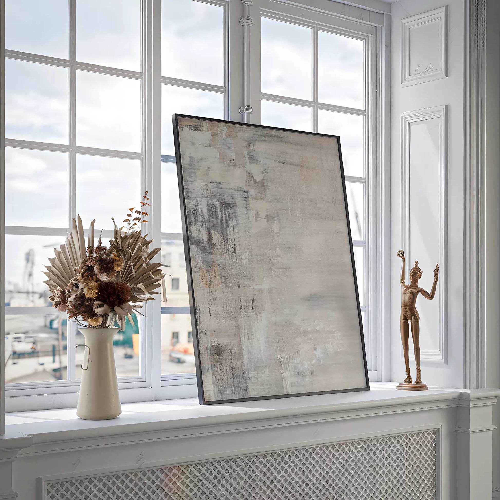 抽象画北欧モダンニュートラルカラー壁掛け