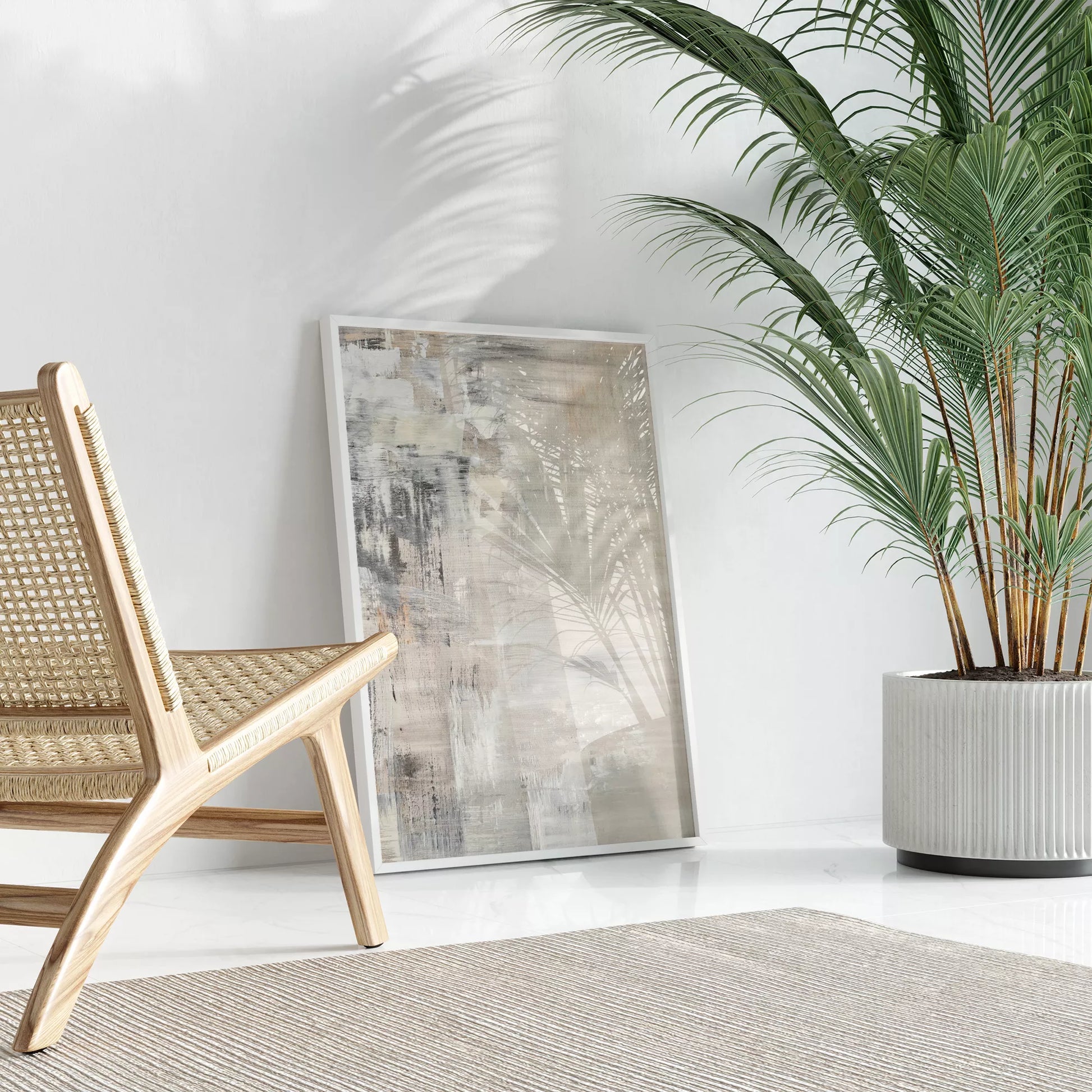 抽象画北欧モダンニュートラルカラー壁掛け