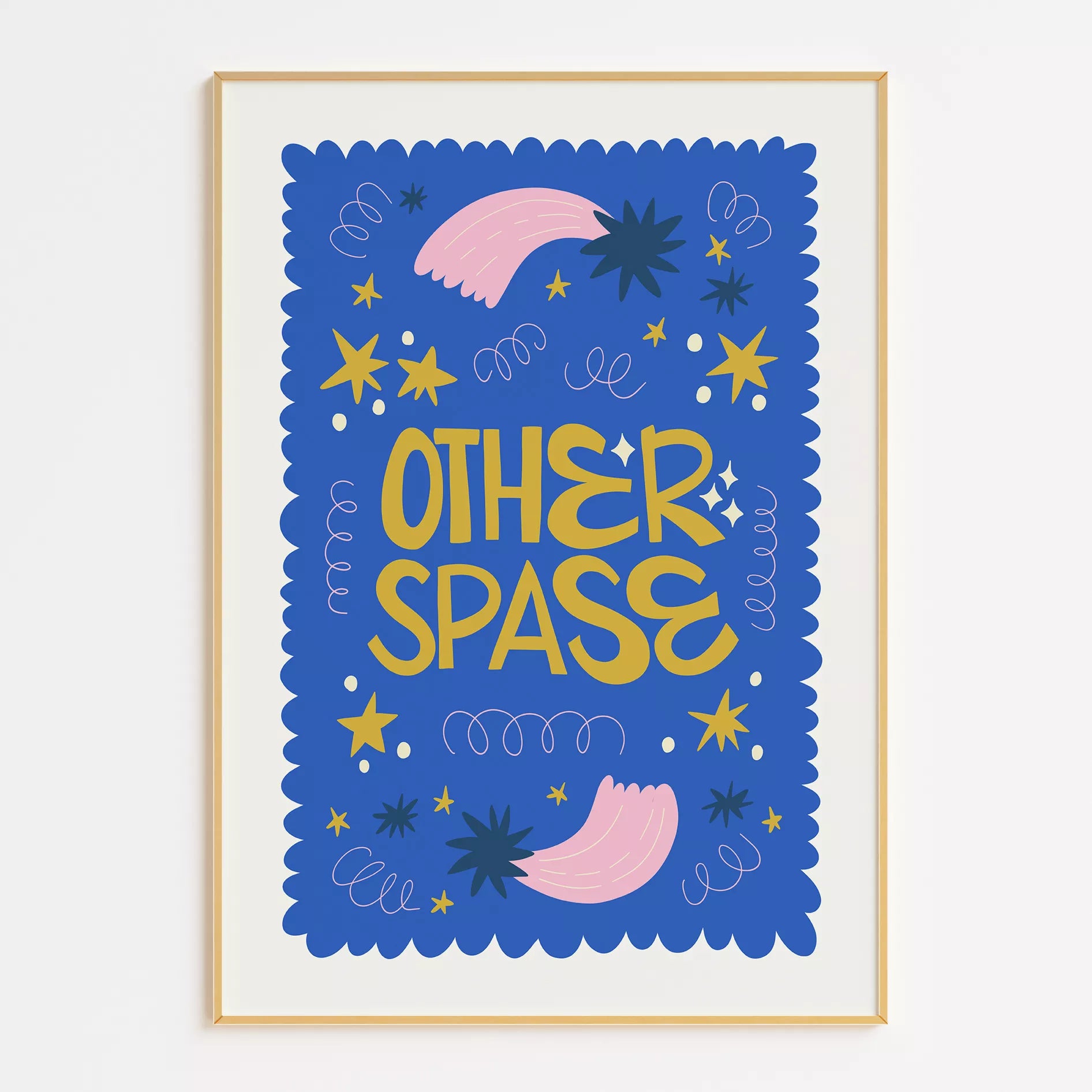 OTHER SPACE宇宙惑星星座キッズポスター 子供部屋壁装飾