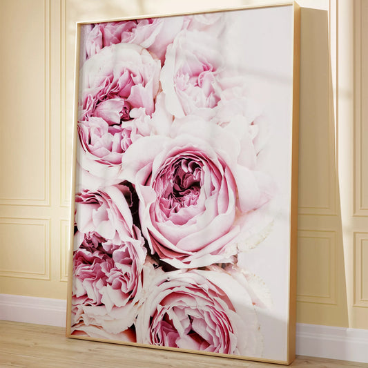 アートポスター ピオニー ローズ ピンク ボタニカル 北欧インテリア ロマンチック