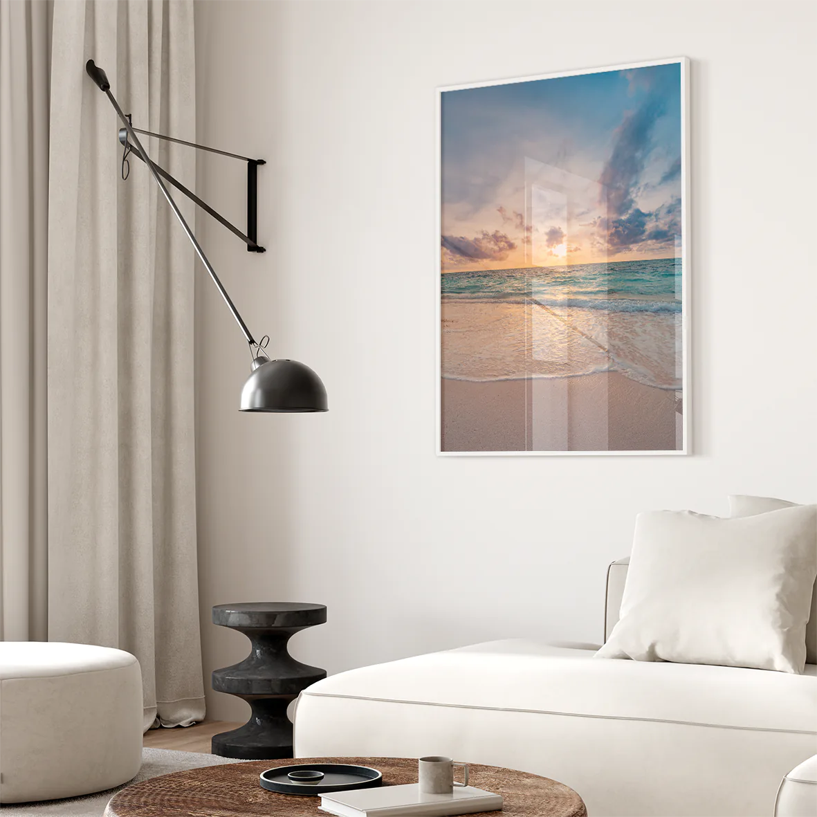 アートポスター 海 ビーチ トロピカル 風景ポスター モダンインテリア