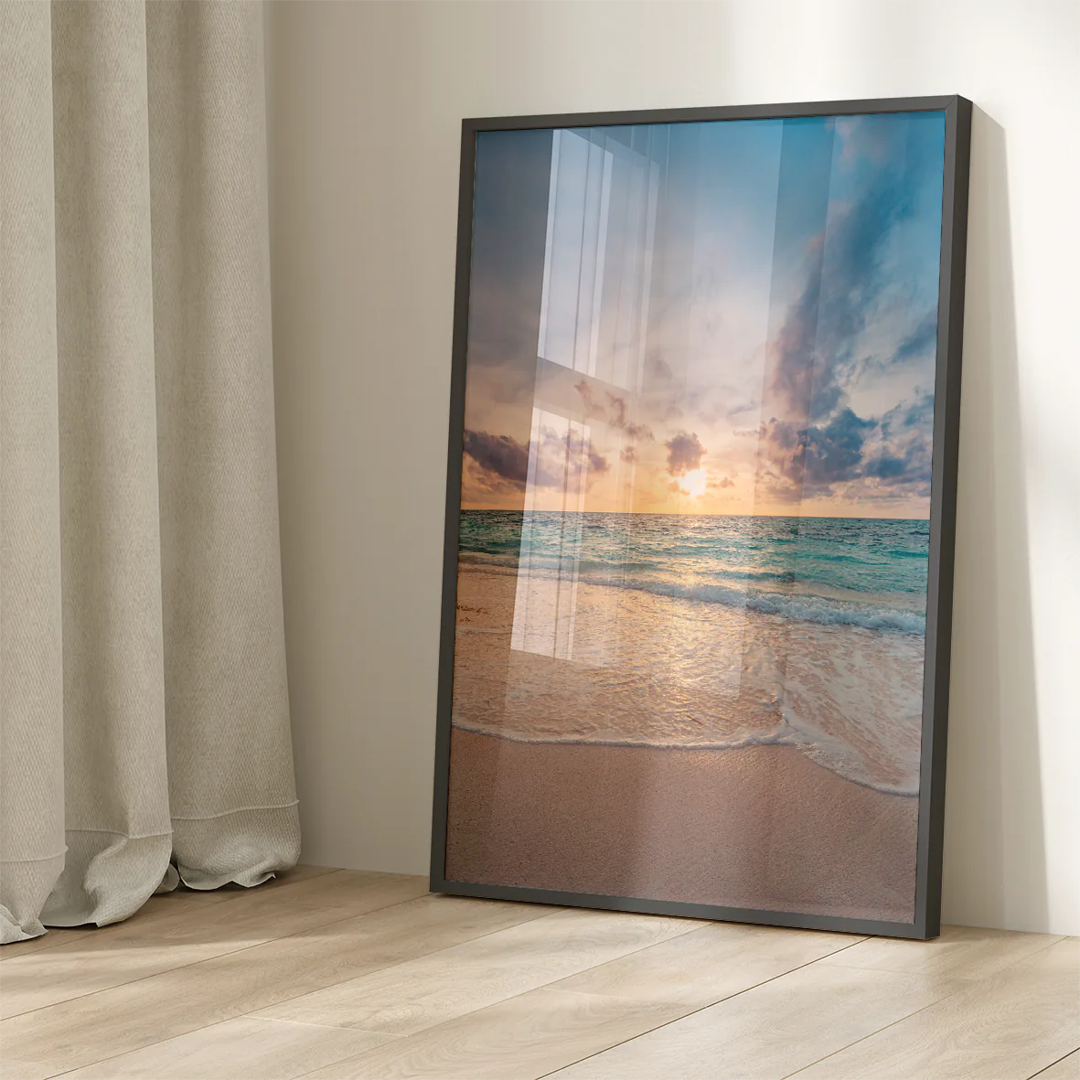 アートポスター 海 ビーチ トロピカル 風景ポスター モダンインテリア