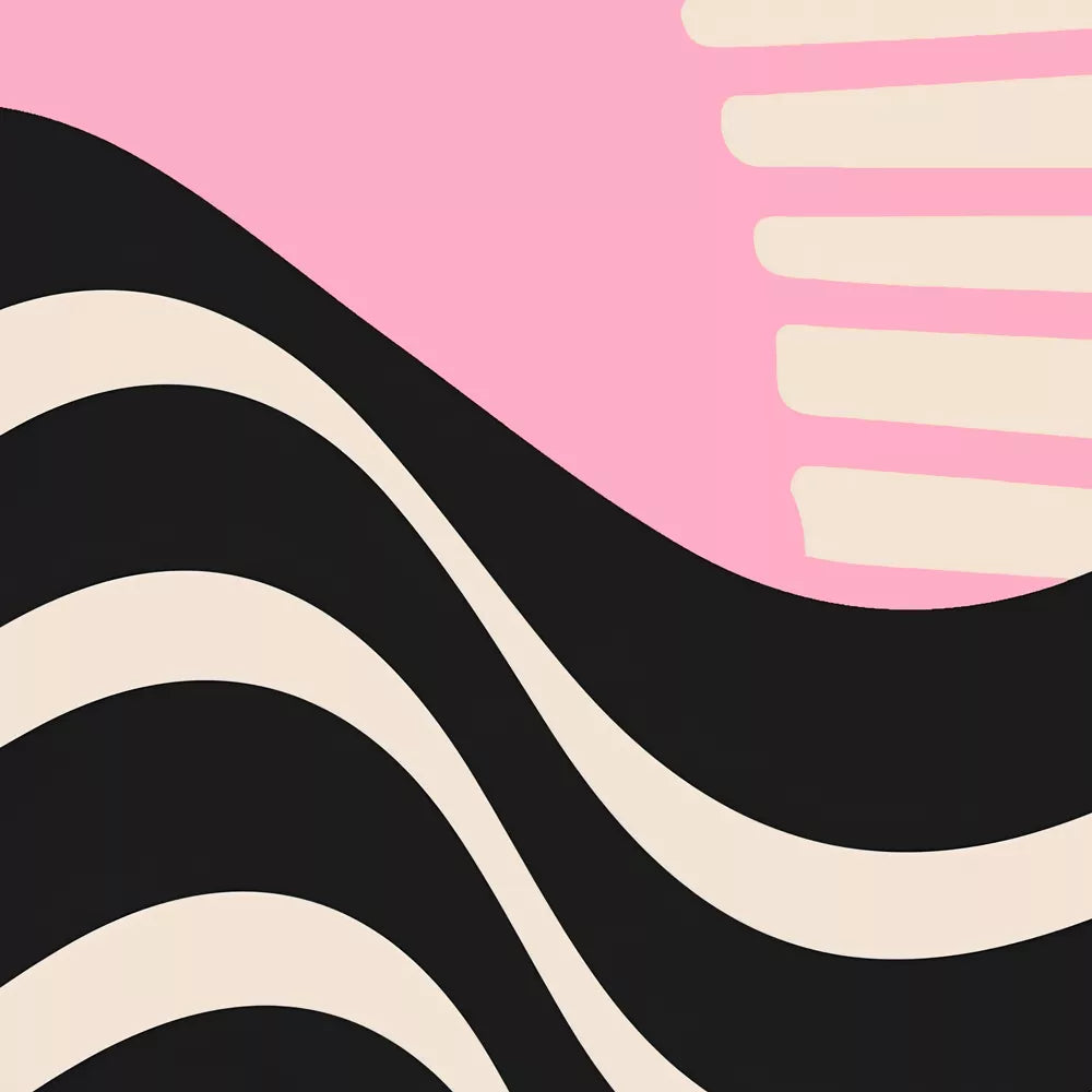 マティス、ピカソ、バウハウスの展覧会ポスター3枚セット、ピンクとモノクロ