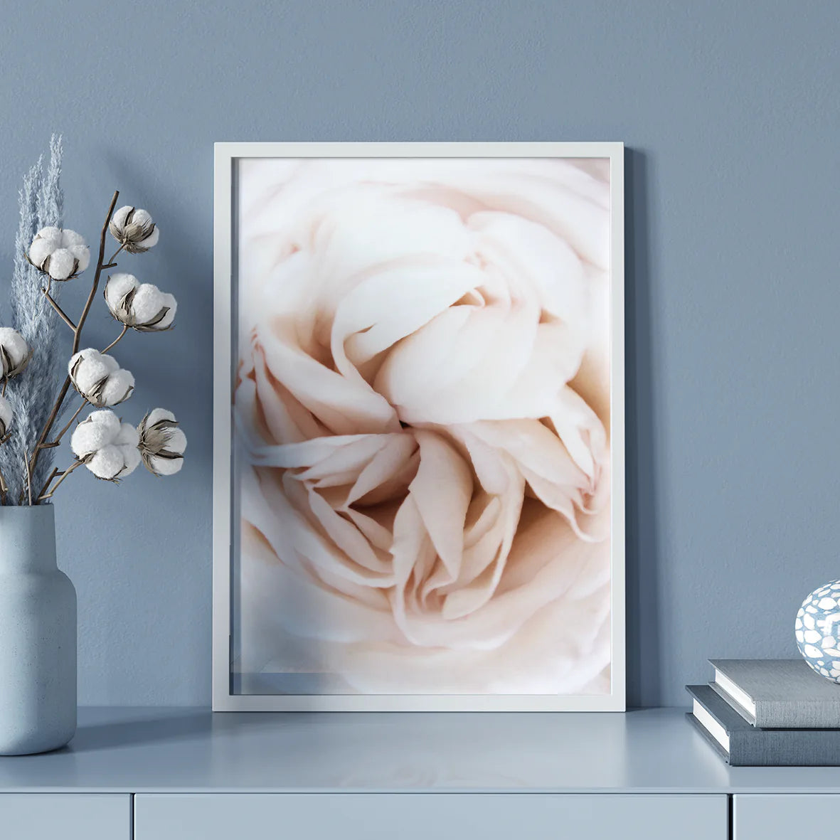 Textured pink petal art, offering a tranquil and romantic atmosphere