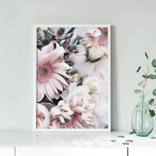 Hybrid flowers. Botanical, Minimalist, Designer Print