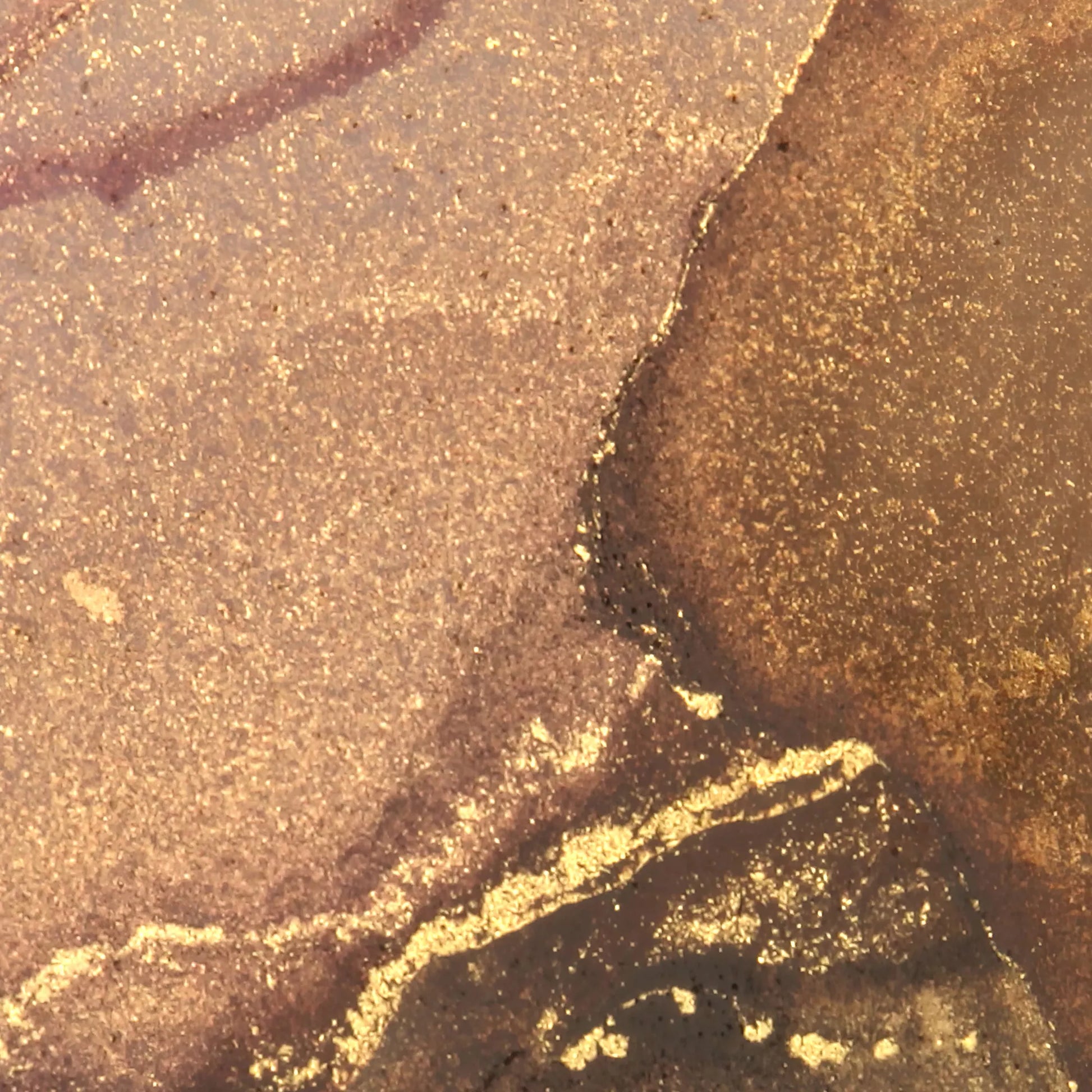 ゴールドマーブルが美しい抽象アートポスター3枚セット、リビングや玄関におすすめ