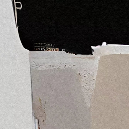 モノトーン抽象アート3点セット、禅の精神を表現した曲線美